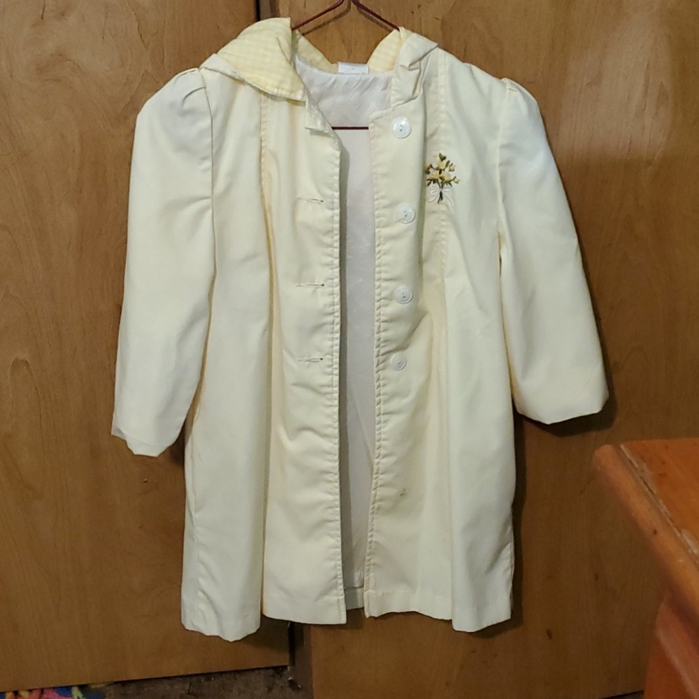 Winnie Pooh yellow spring jacket